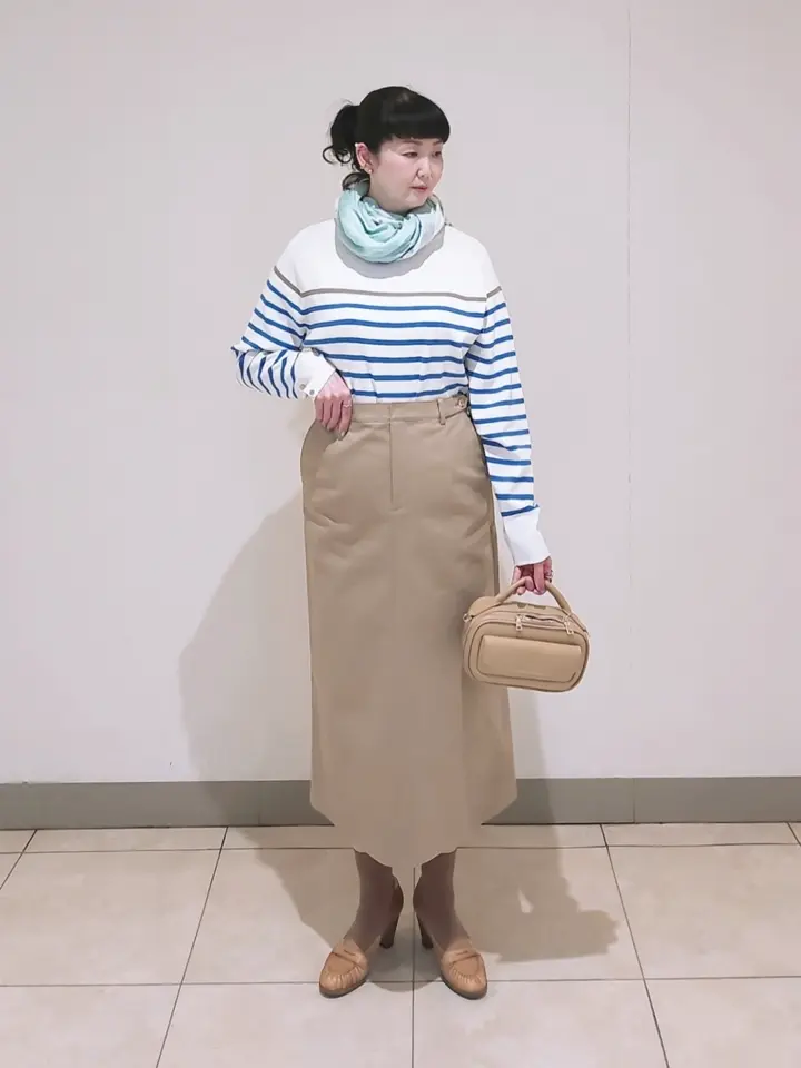 J.PRESS LADIES L スタッフ コーディネート画像