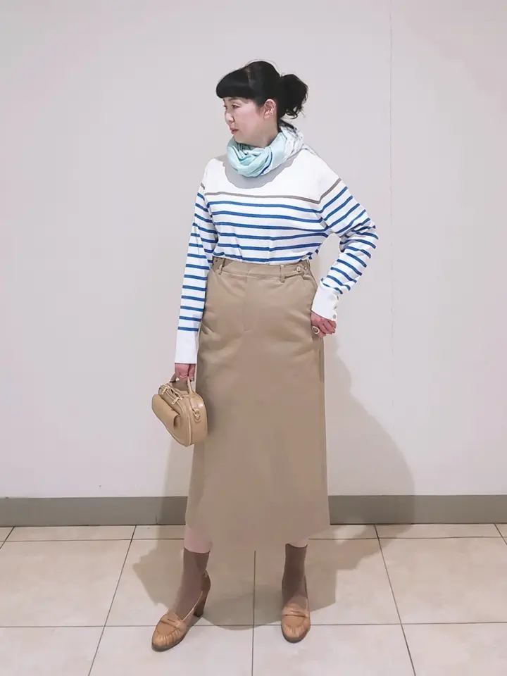 J.PRESS LADIES L スタッフ コーディネート画像
