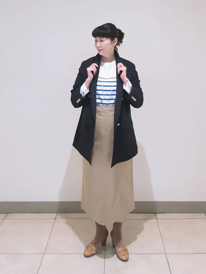 J.PRESS LADIES L スタッフ コーディネート画像