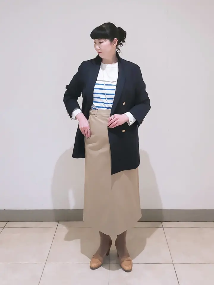 J.PRESS LADIES L スタッフ コーディネート画像