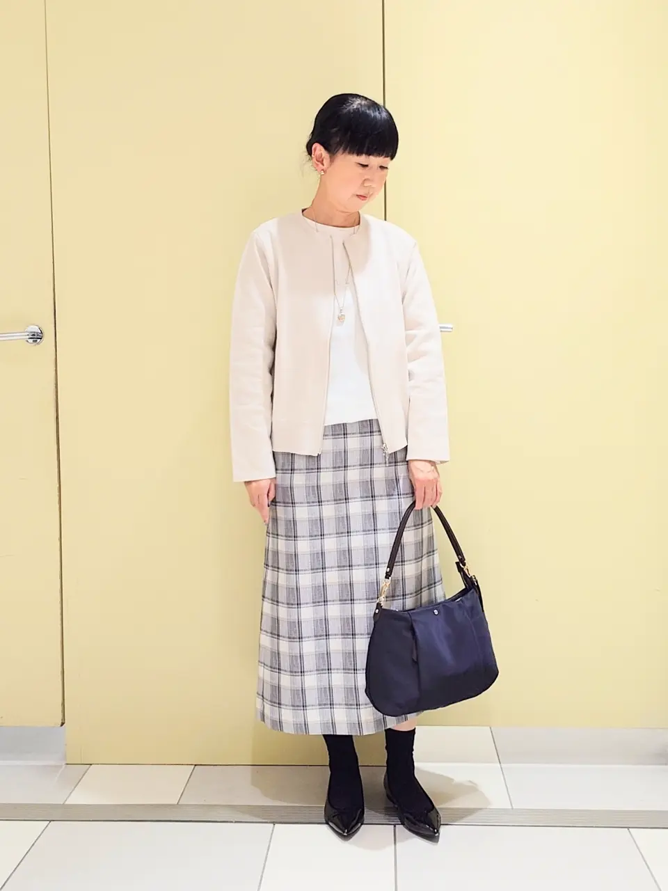 J.PRESS LADIES スタッフ コーディネート画像