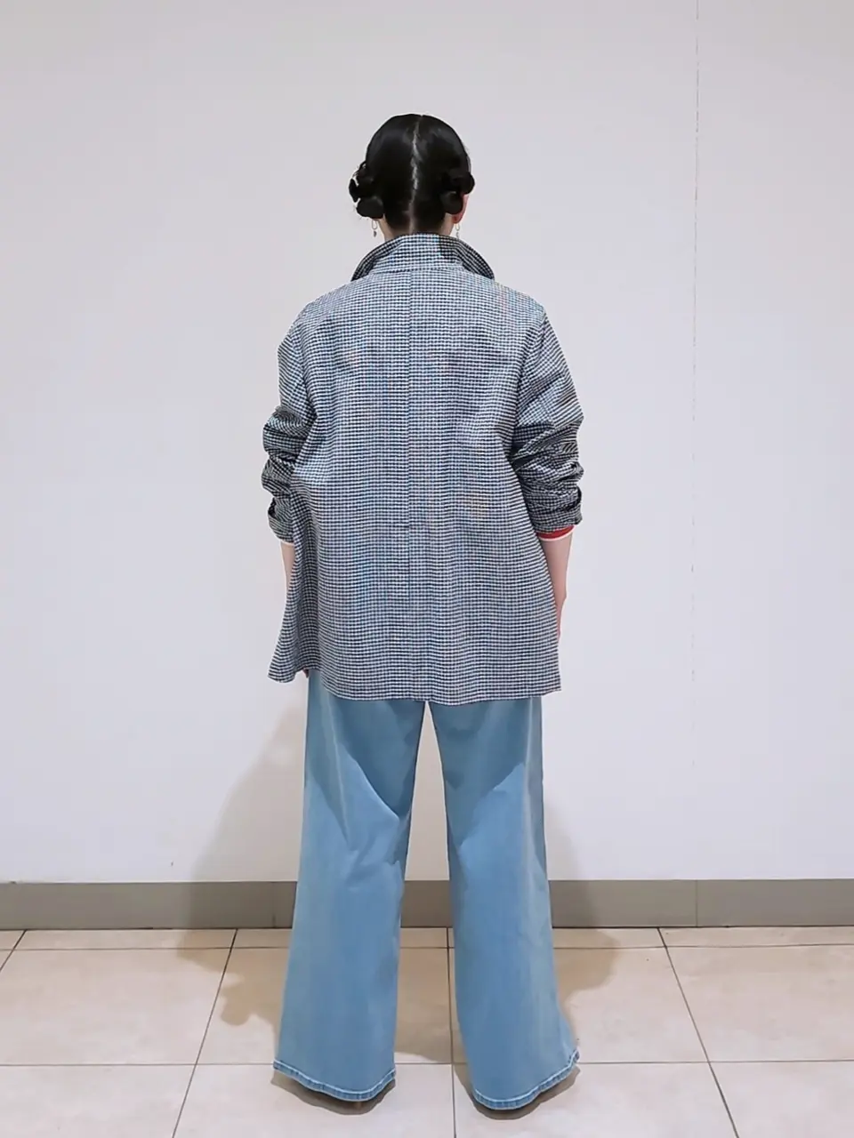 J.PRESS LADIES L スタッフ コーディネート画像