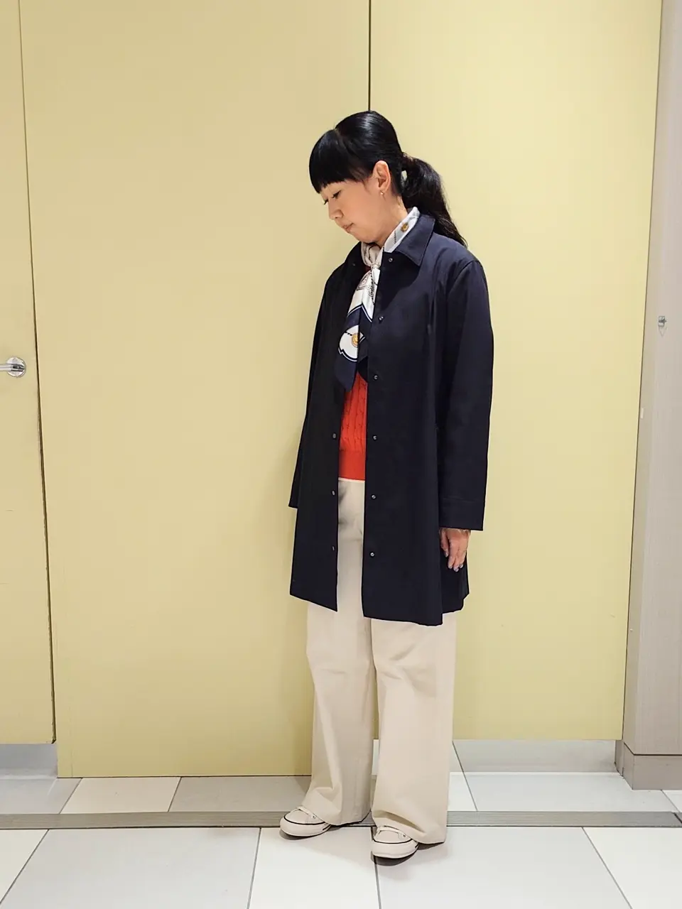 J.PRESS LADIES スタッフ コーディネート画像