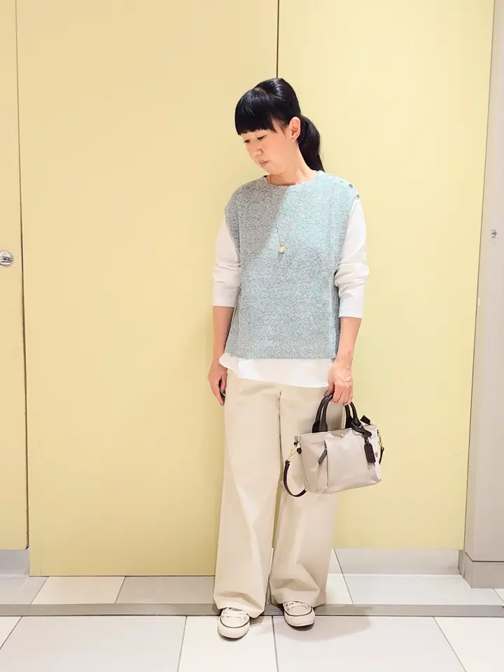 J.PRESS LADIES L スタッフ コーディネート画像