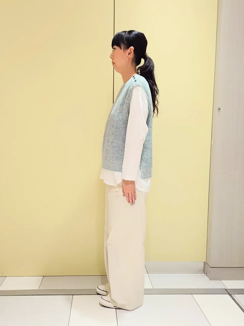 J.PRESS LADIES L スタッフ コーディネート画像