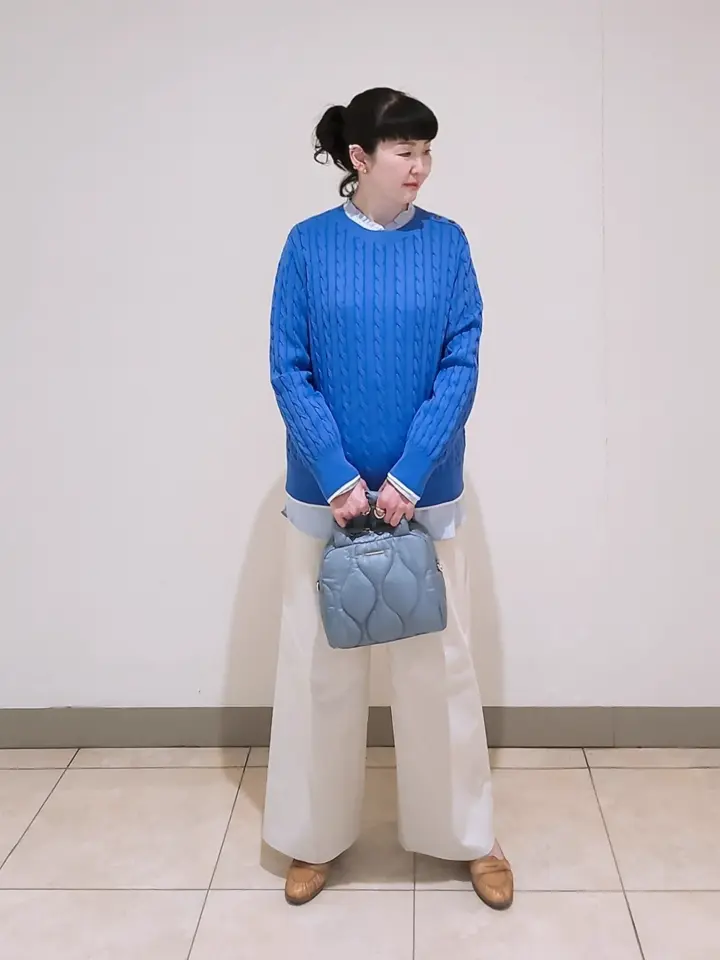 J.PRESS LADIES L スタッフ コーディネート画像