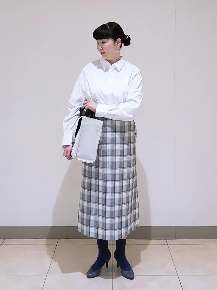 J.PRESS LADIES L スタッフ コーディネート画像