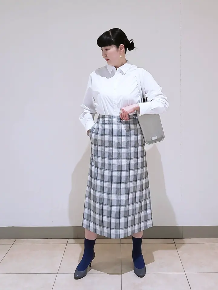 J.PRESS LADIES L スタッフ コーディネート画像