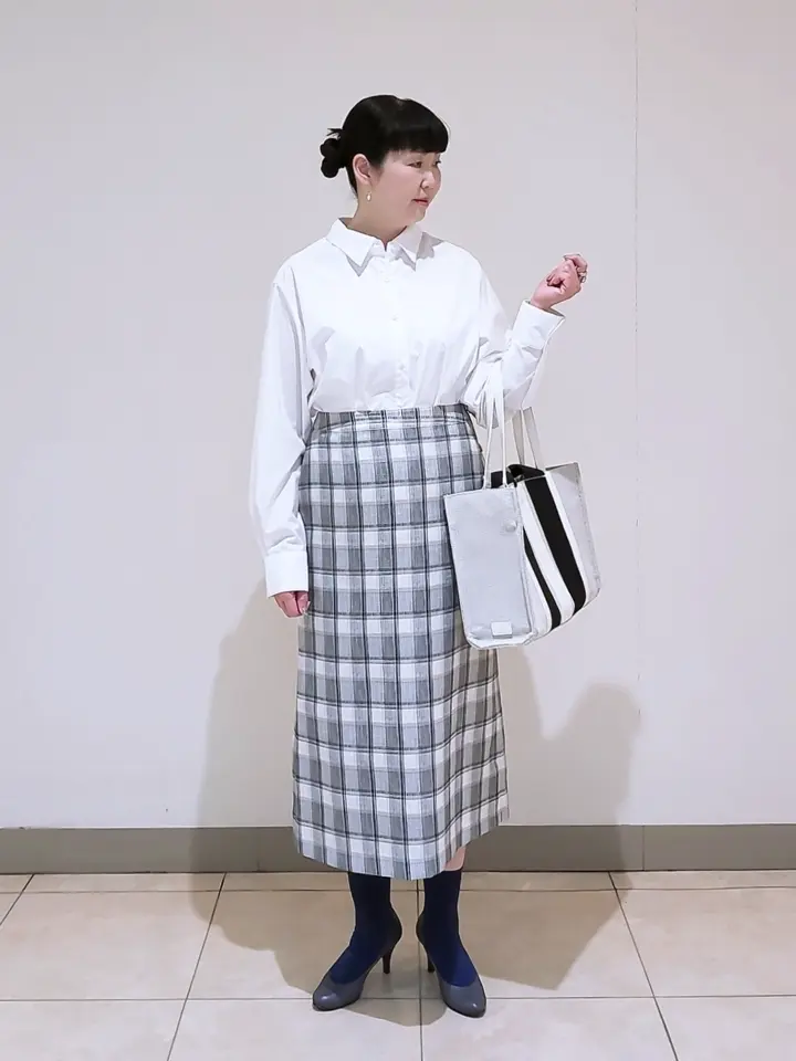 J.PRESS LADIES L スタッフ コーディネート画像