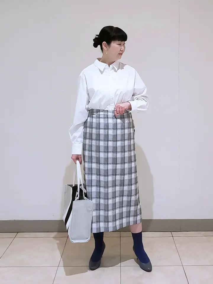 J.PRESS LADIES L スタッフ コーディネート画像