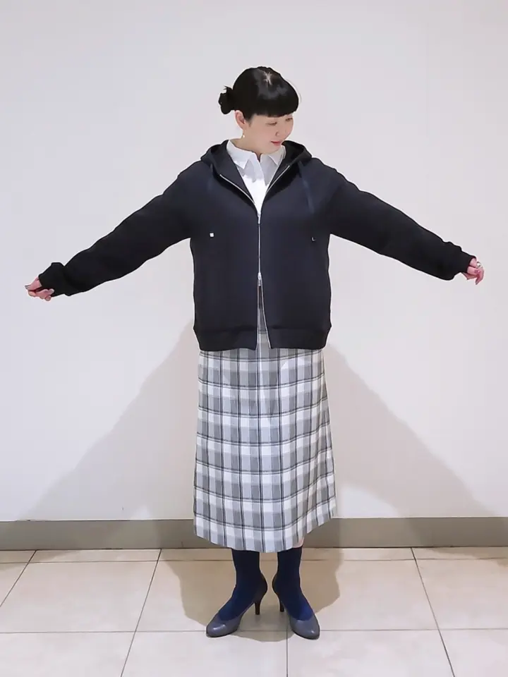 J.PRESS LADIES L スタッフ コーディネート画像