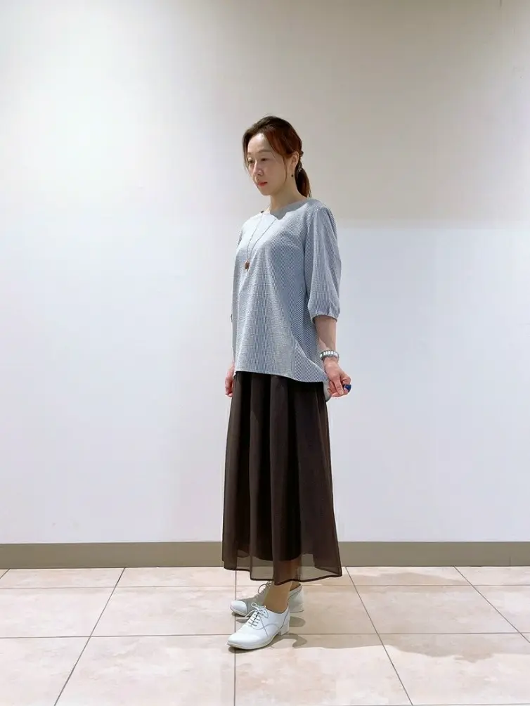 J.PRESS LADIES L スタッフ コーディネート画像