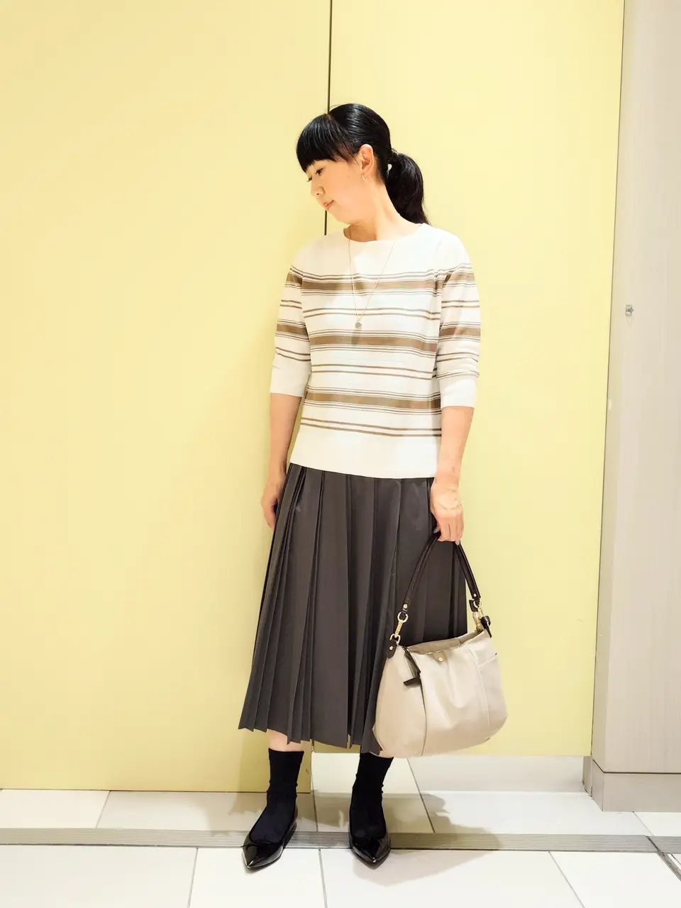 J.PRESS LADIES スタッフ コーディネート画像