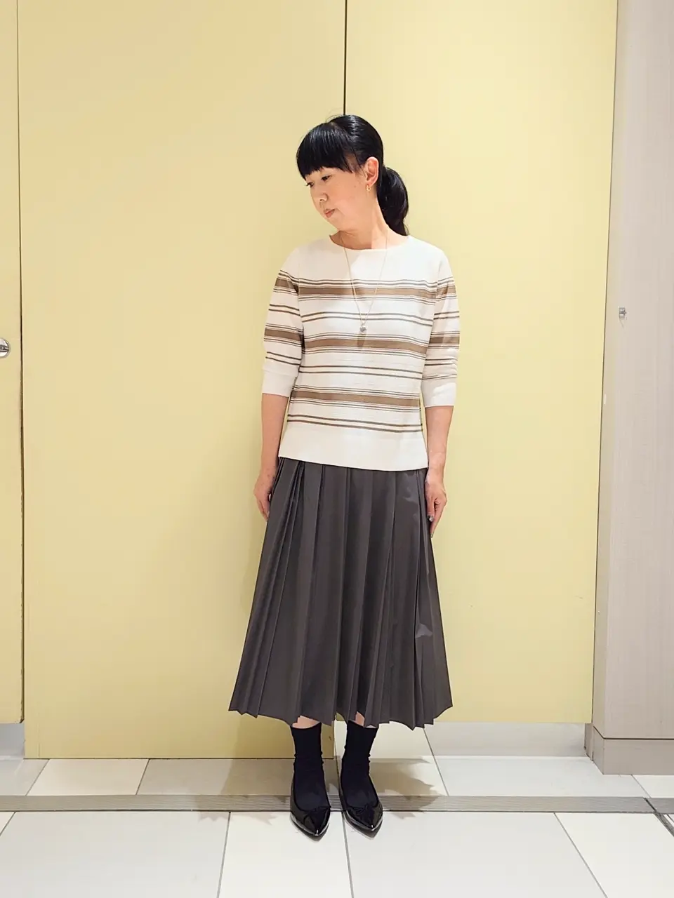 J.PRESS LADIES スタッフ コーディネート画像