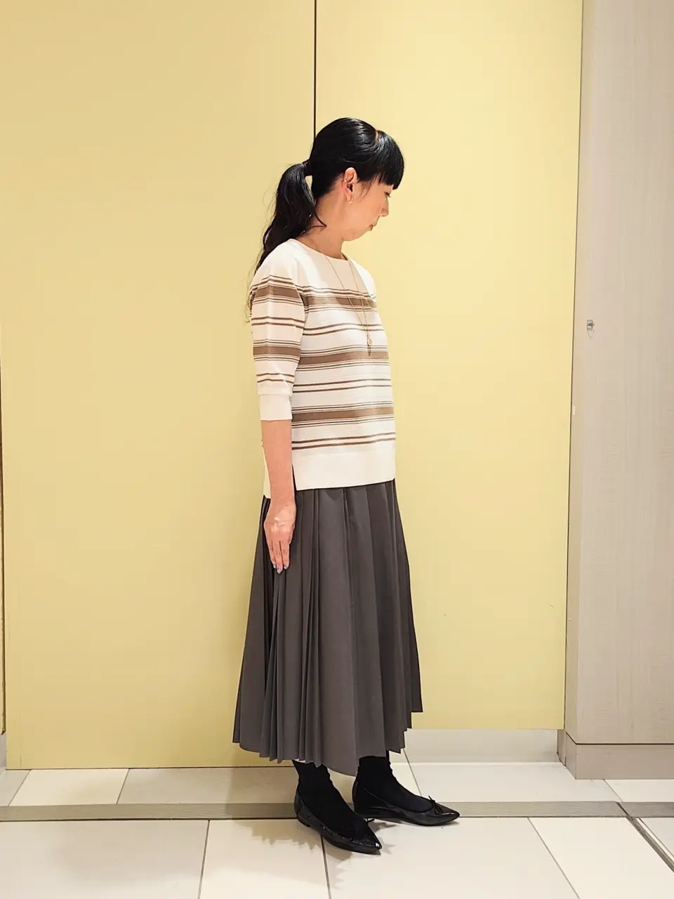 J.PRESS LADIES スタッフ コーディネート画像