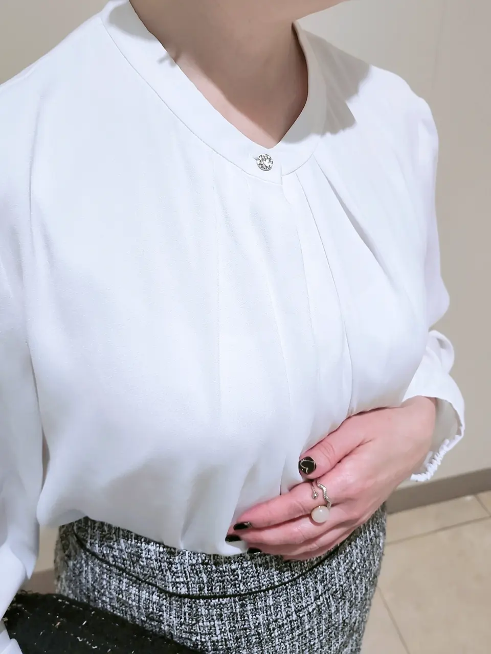 J.PRESS LADIES L スタッフ コーディネート画像