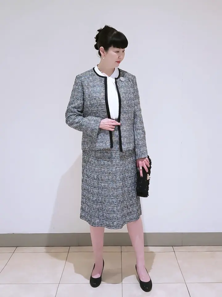 J.PRESS LADIES L スタッフ コーディネート画像