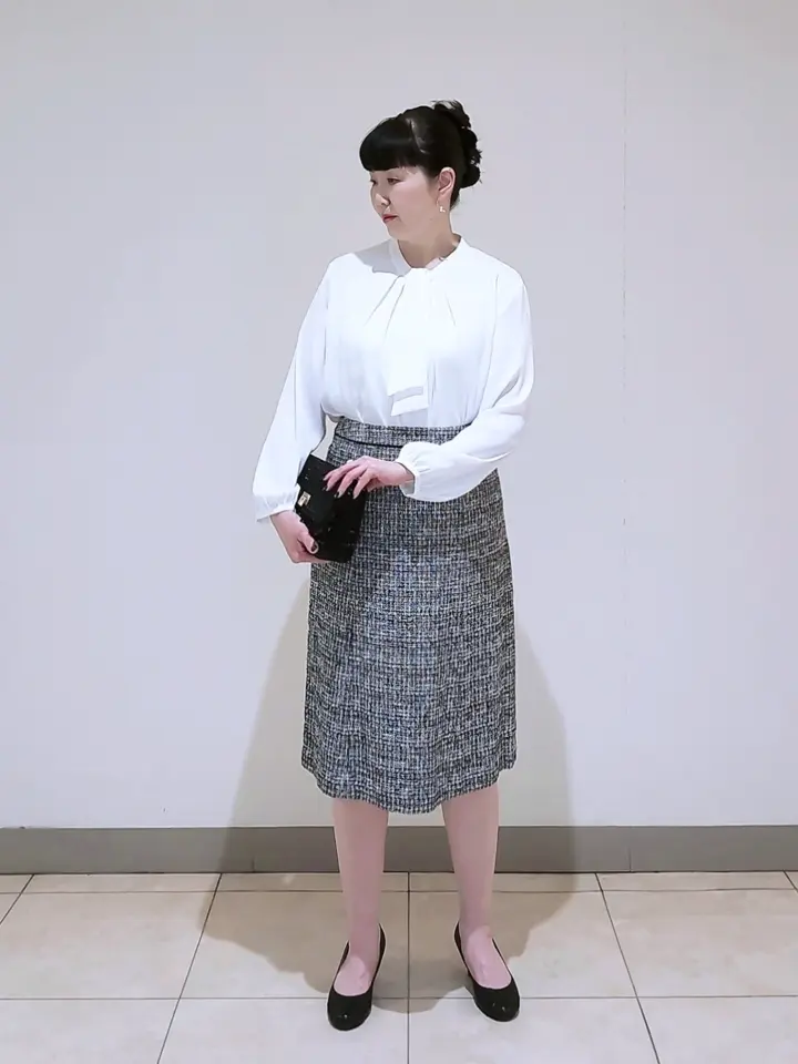 J.PRESS LADIES L スタッフ コーディネート画像