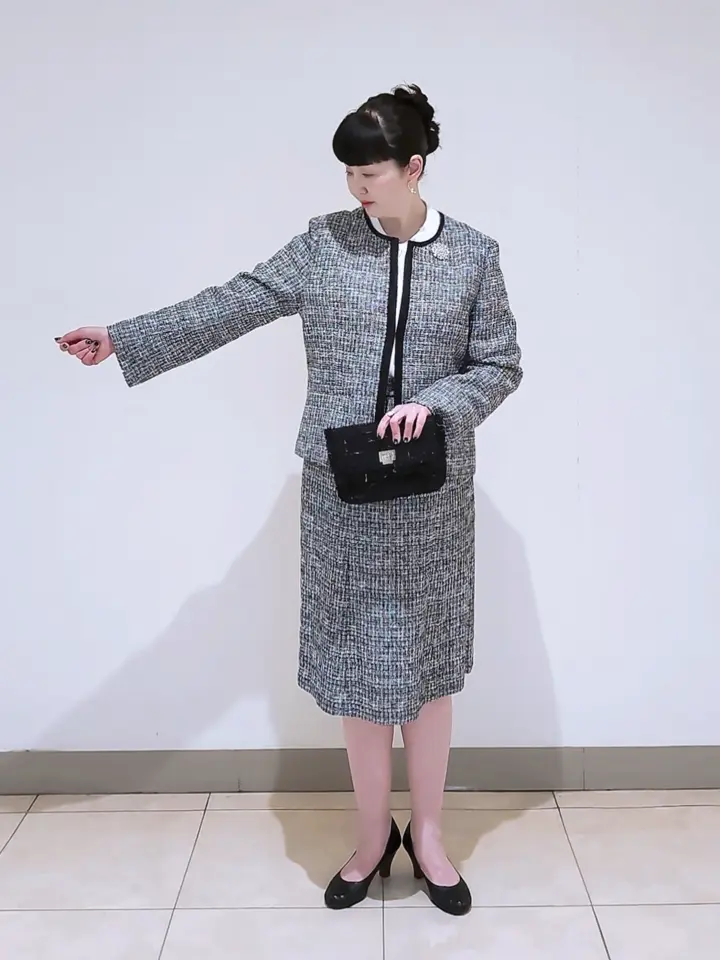 J.PRESS LADIES L スタッフ コーディネート画像