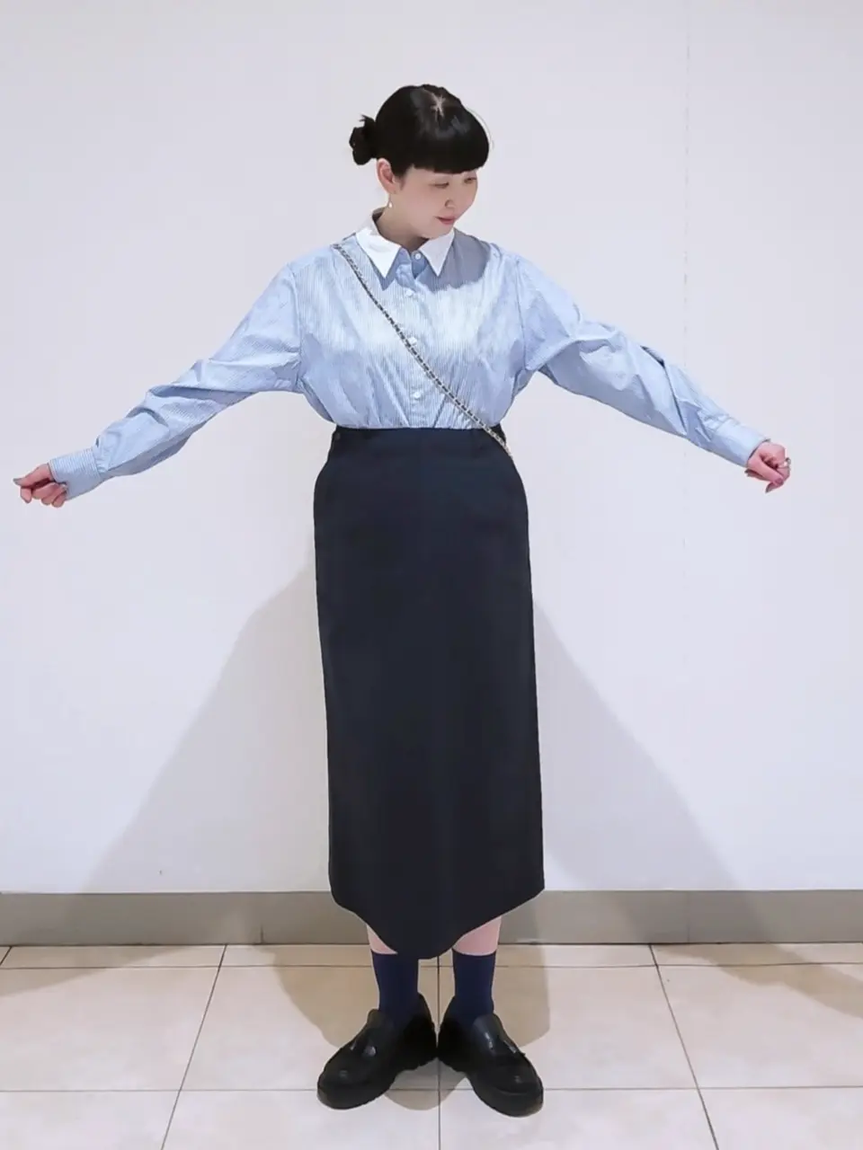 J.PRESS LADIES L スタッフ コーディネート画像