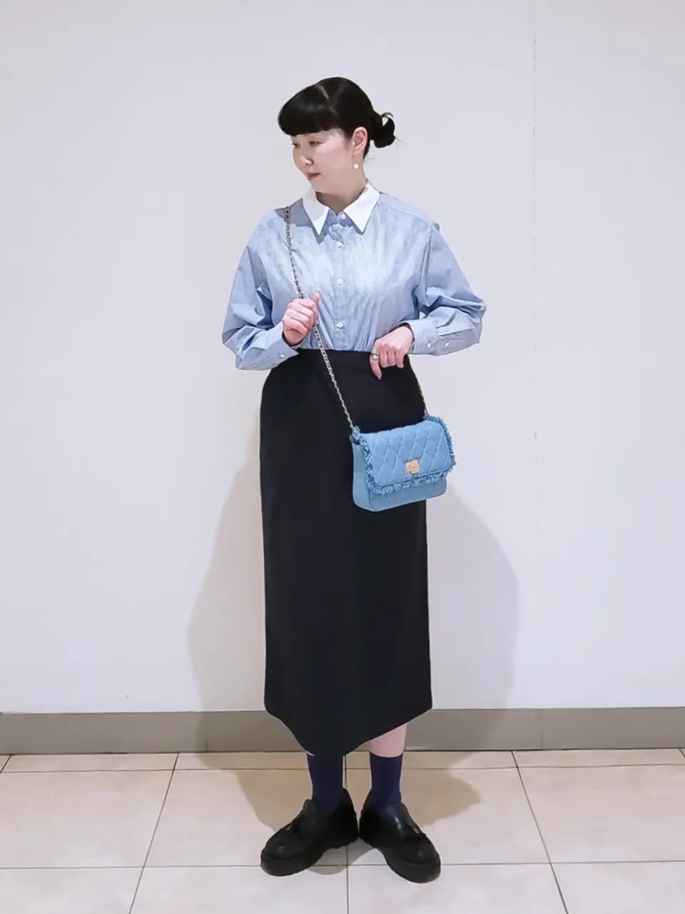 J.PRESS LADIES L スタッフ コーディネート画像