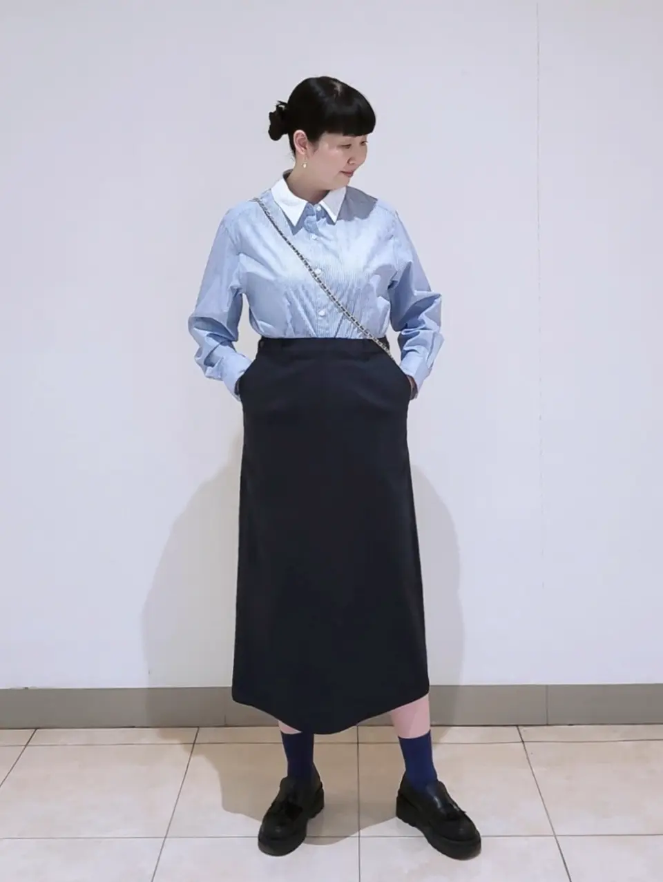 J.PRESS LADIES L スタッフ コーディネート画像