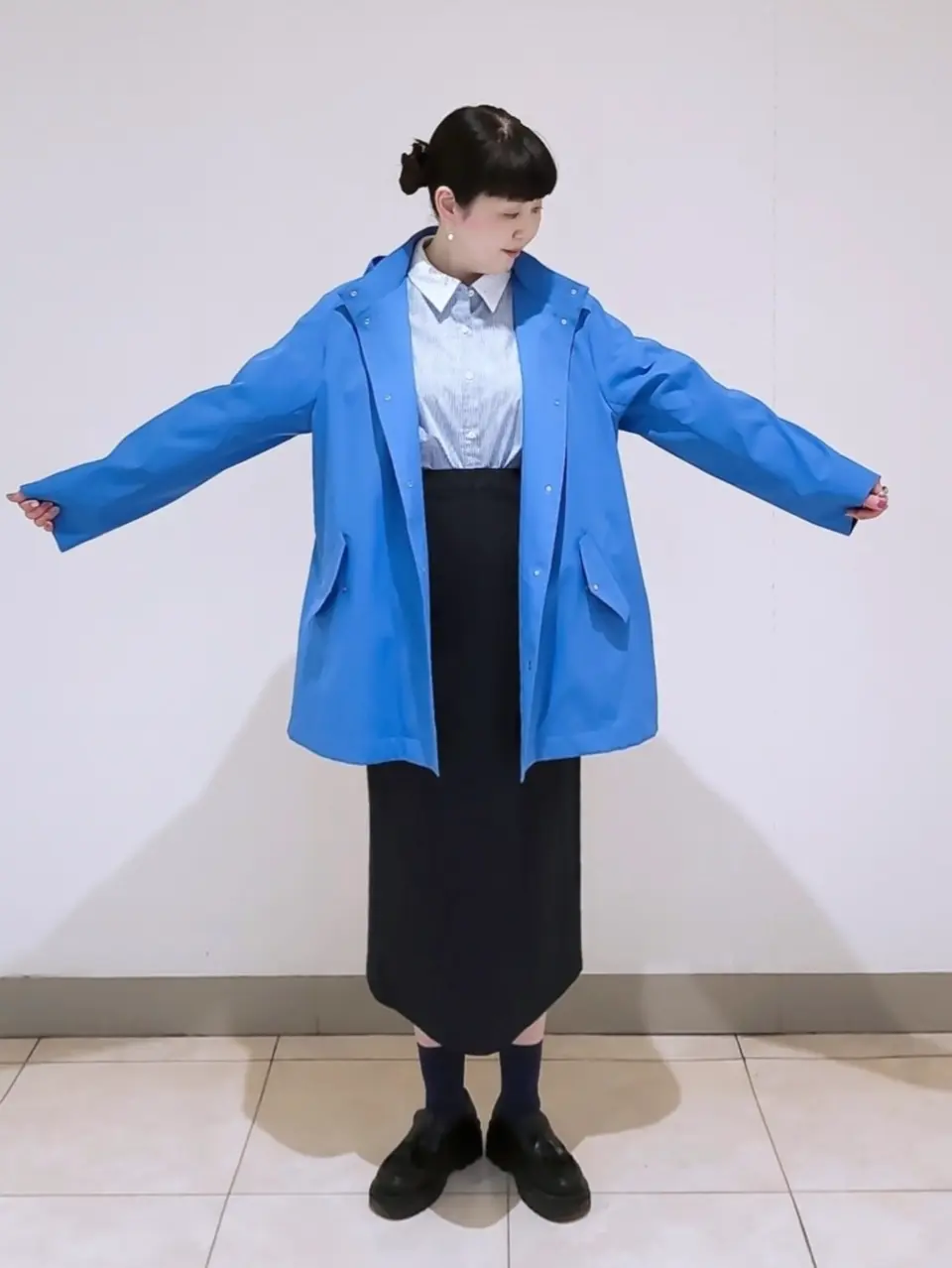 J.PRESS LADIES L スタッフ コーディネート画像