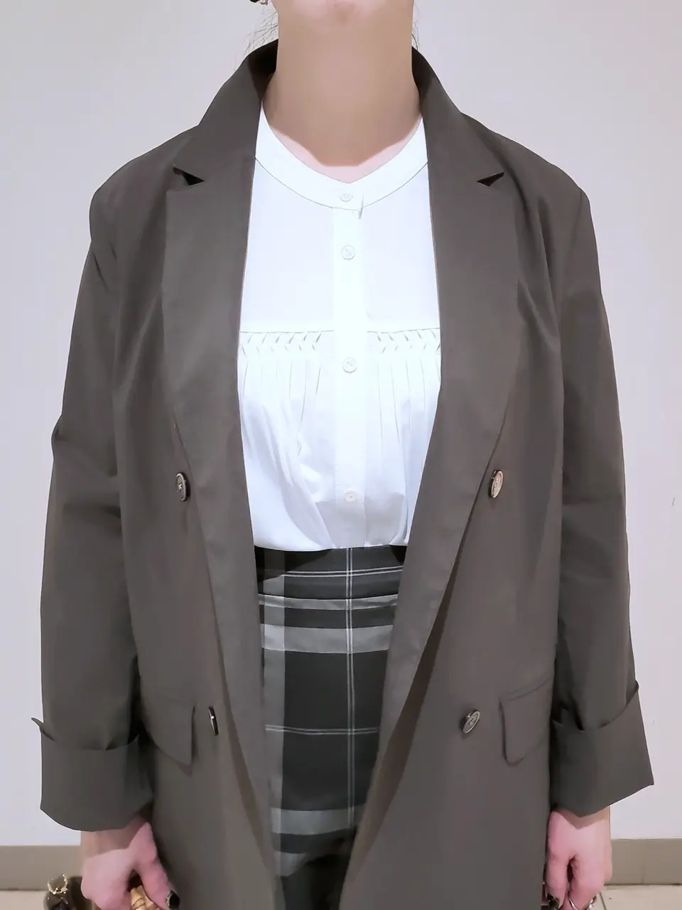 J.PRESS LADIES L スタッフ コーディネート画像