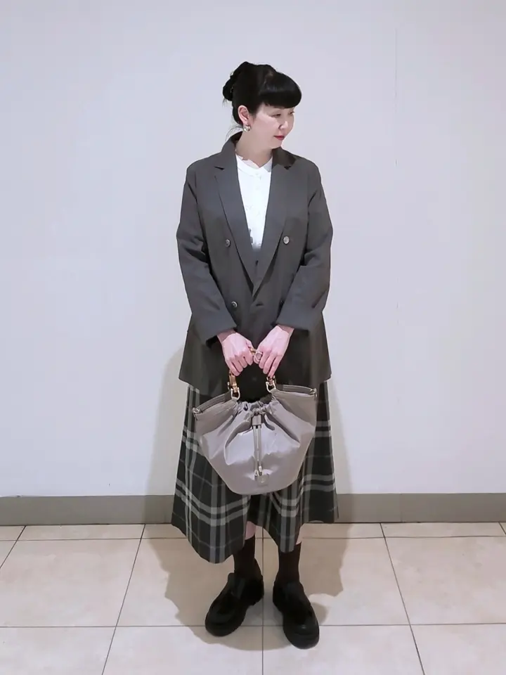 J.PRESS LADIES L スタッフ コーディネート画像