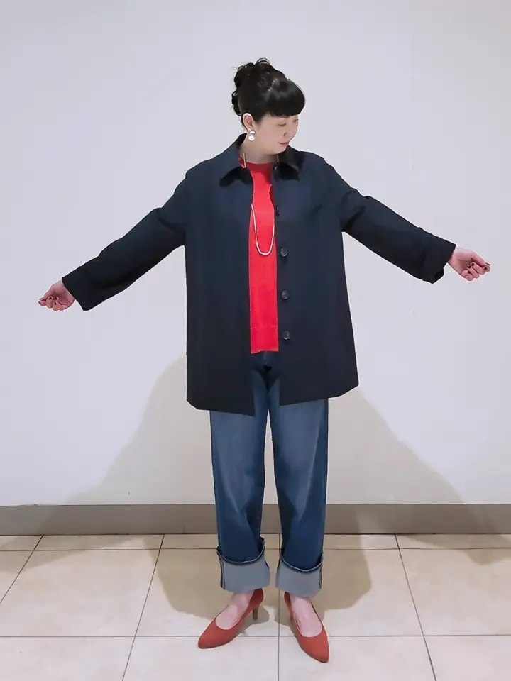 J.PRESS LADIES L スタッフ コーディネート画像