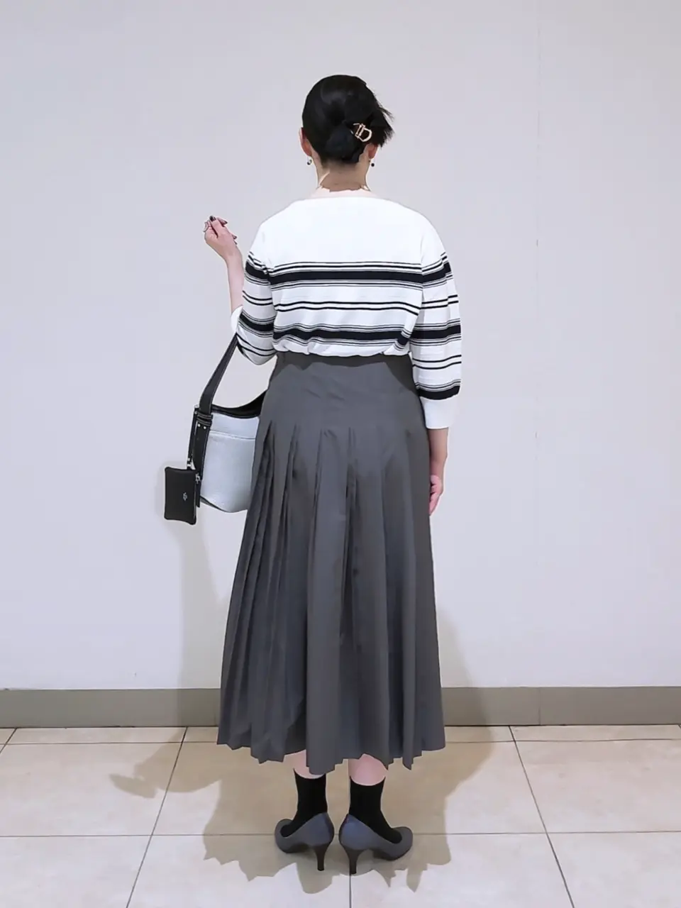 J.PRESS LADIES L スタッフ コーディネート画像