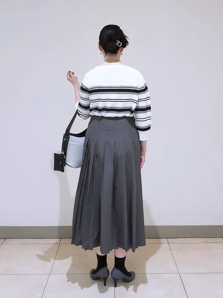 J.PRESS LADIES L スタッフ コーディネート画像