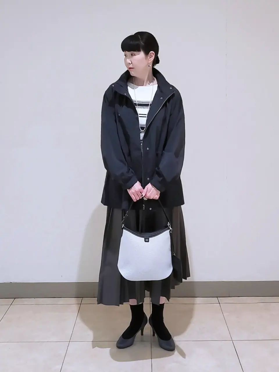 J.PRESS LADIES L スタッフ コーディネート画像