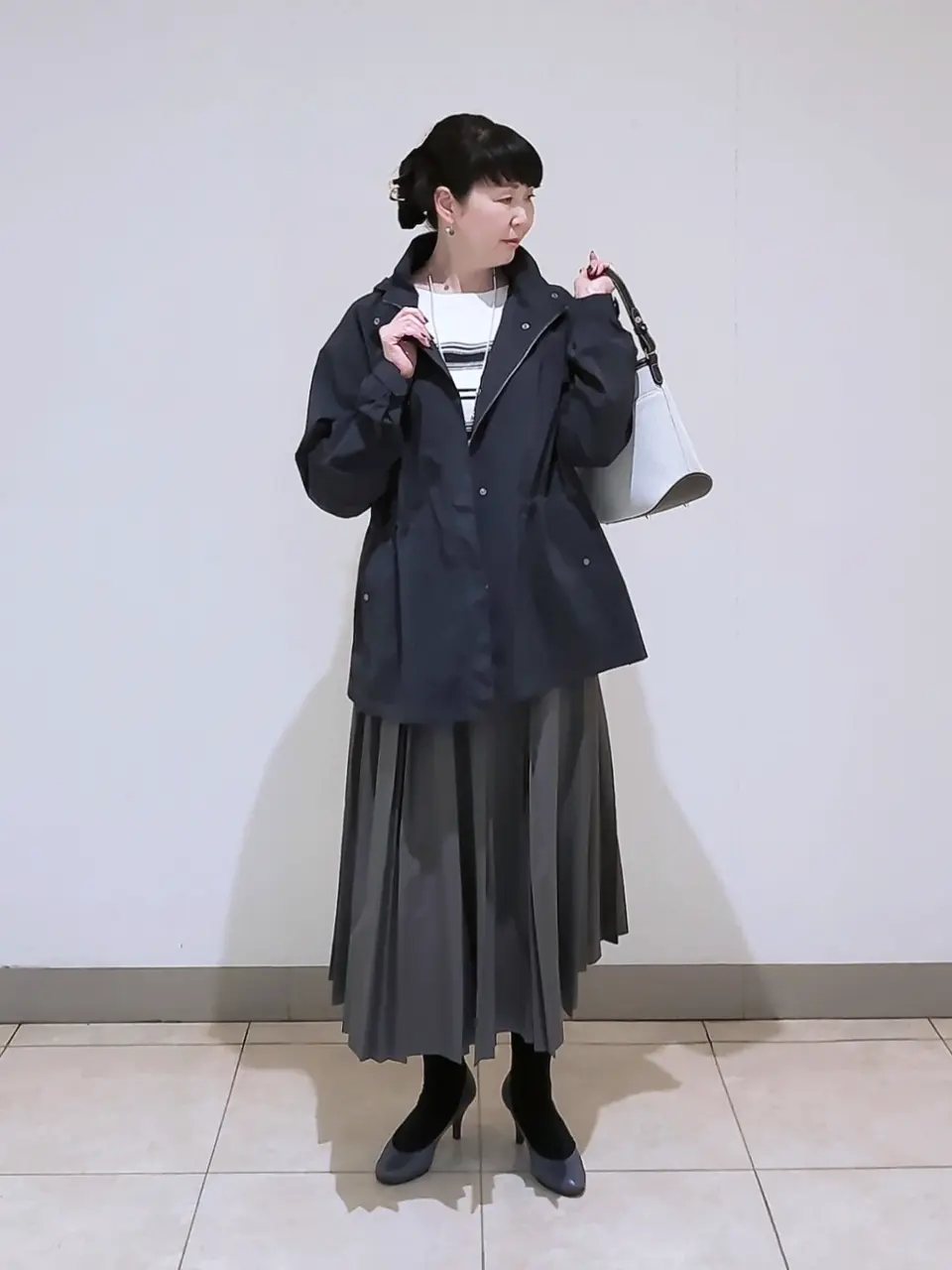 J.PRESS LADIES L スタッフ コーディネート画像