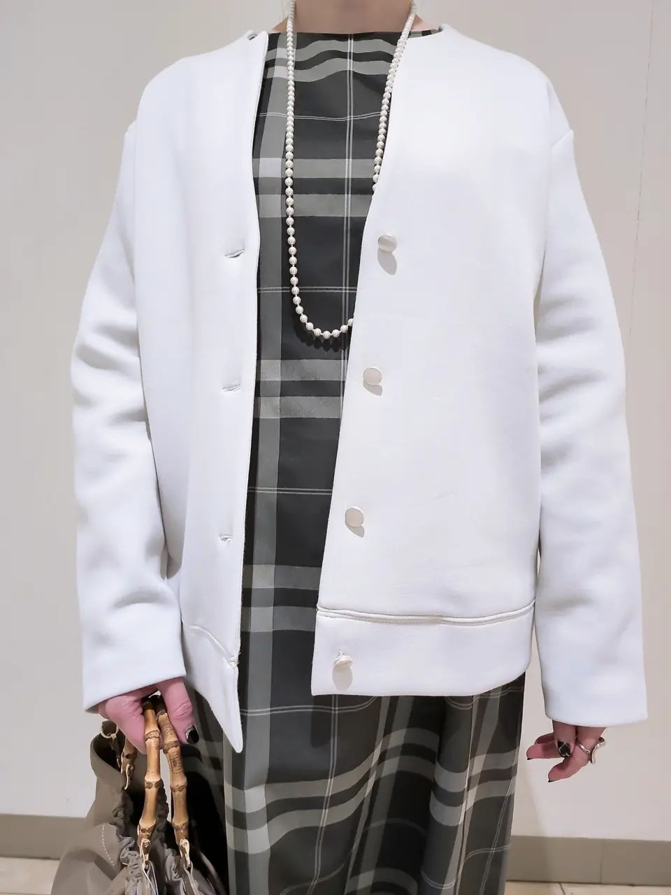 J.PRESS LADIES L スタッフ コーディネート画像