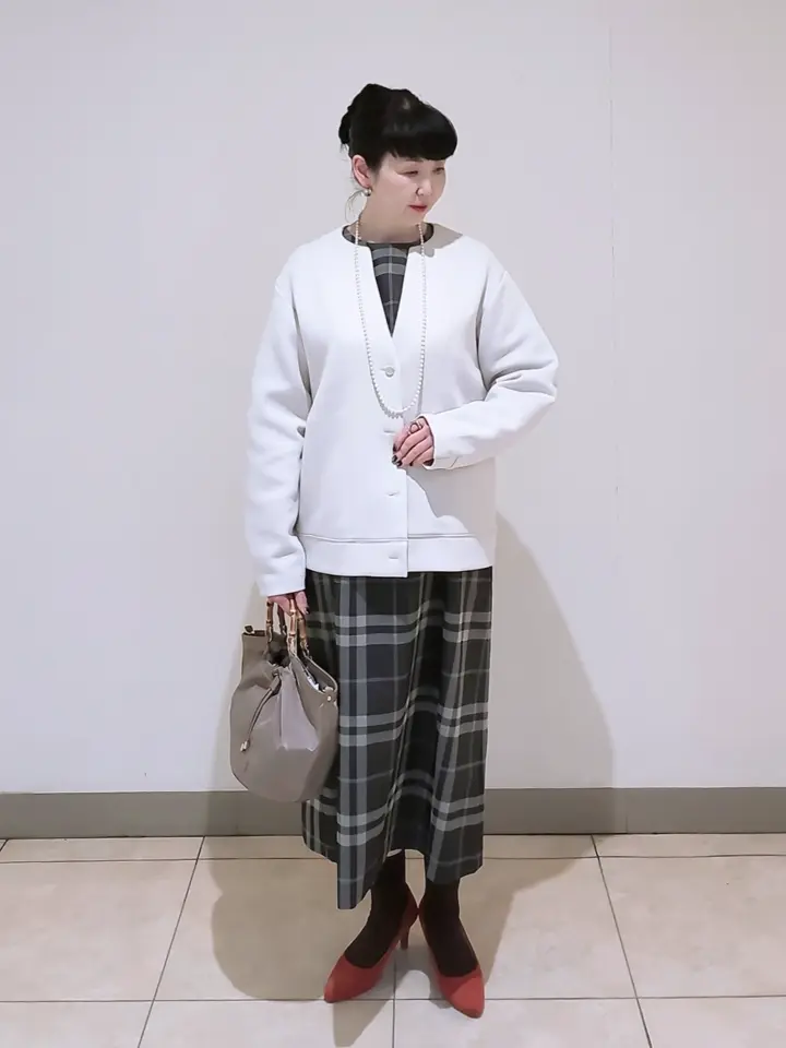 J.PRESS LADIES L スタッフ コーディネート画像