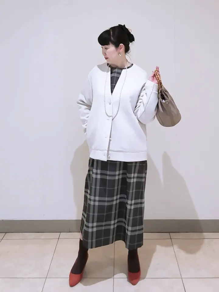 J.PRESS LADIES L スタッフ コーディネート画像