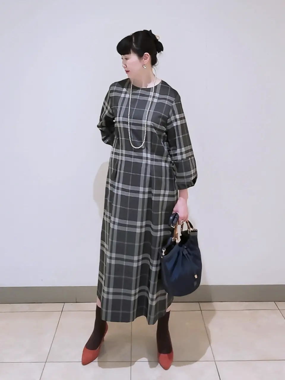 J.PRESS LADIES L スタッフ コーディネート画像