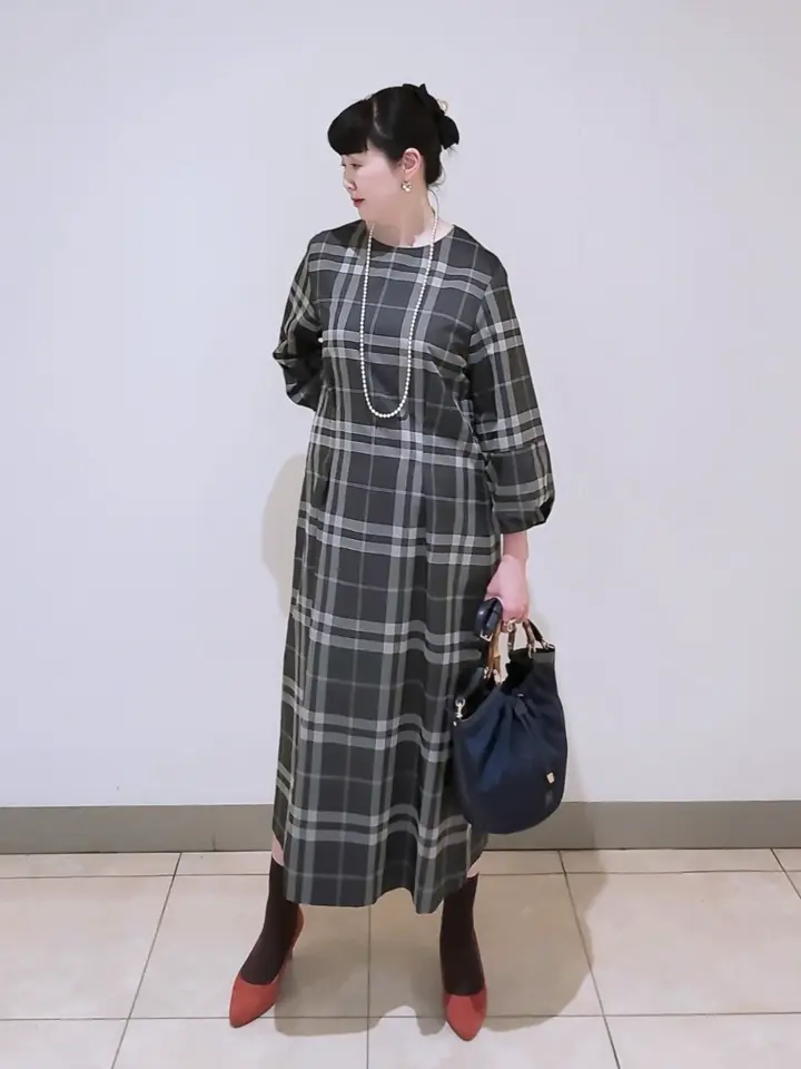 J.PRESS LADIES L スタッフ コーディネート画像