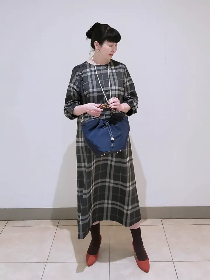 J.PRESS LADIES L スタッフ コーディネート画像