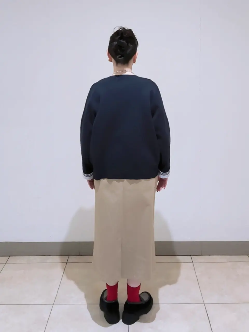 J.PRESS LADIES L スタッフ コーディネート画像