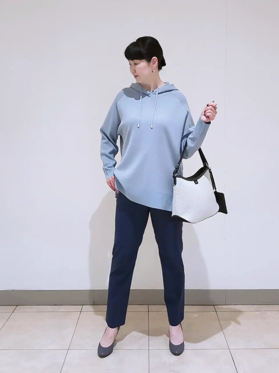 J.PRESS LADIES L スタッフ コーディネート画像