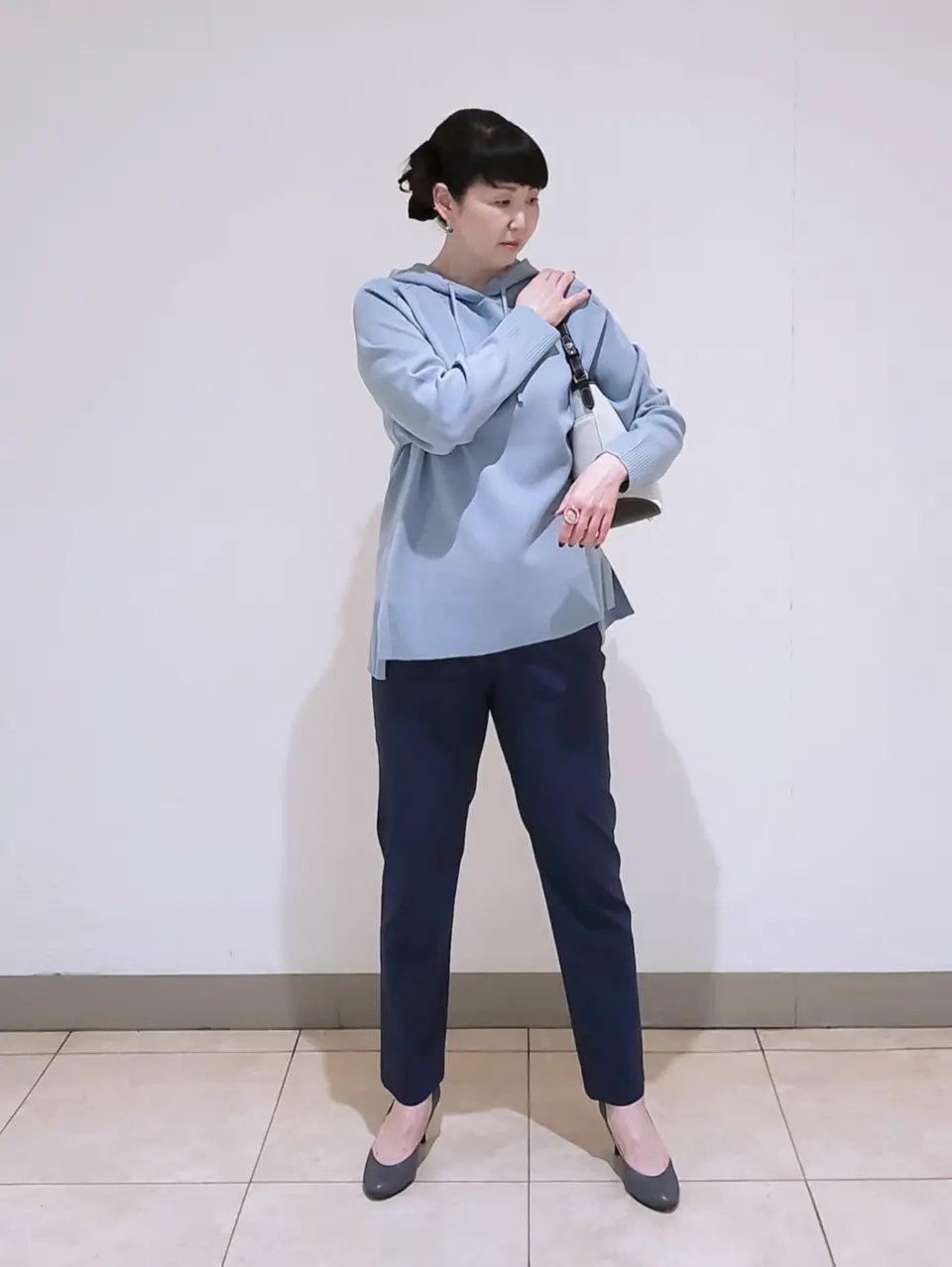 J.PRESS LADIES L スタッフ コーディネート画像