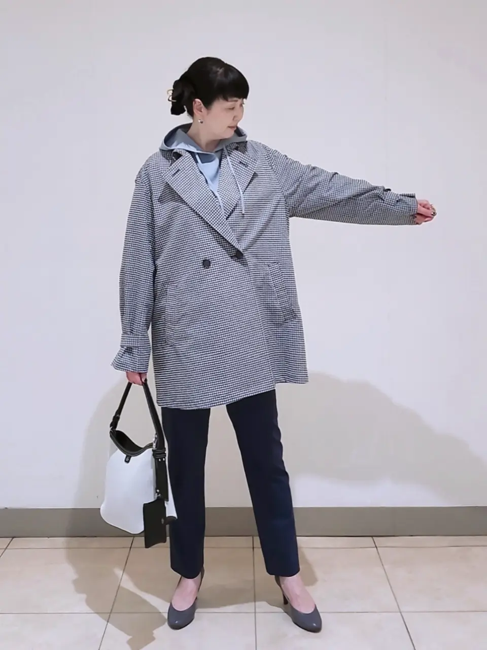 J.PRESS LADIES L スタッフ コーディネート画像