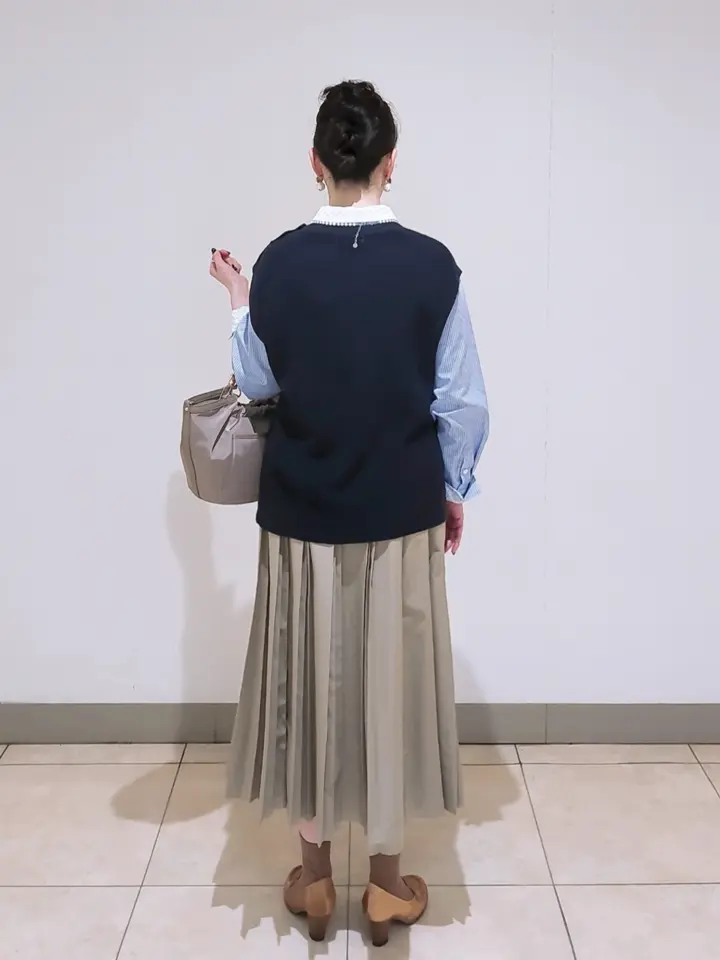 J.PRESS LADIES L スタッフ コーディネート画像