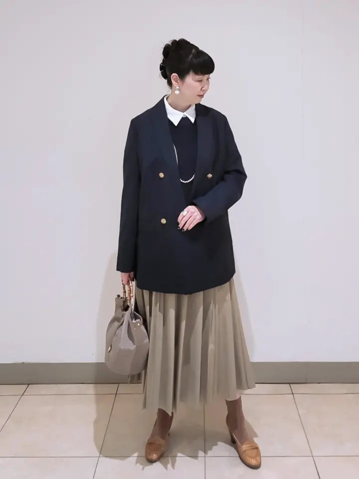 J.PRESS LADIES L スタッフ コーディネート画像