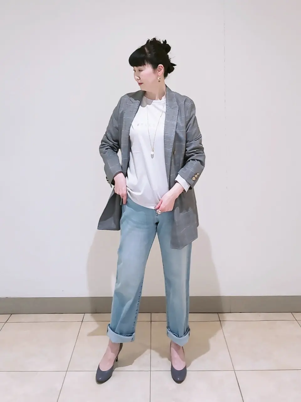  スタッフ コーディネート画像