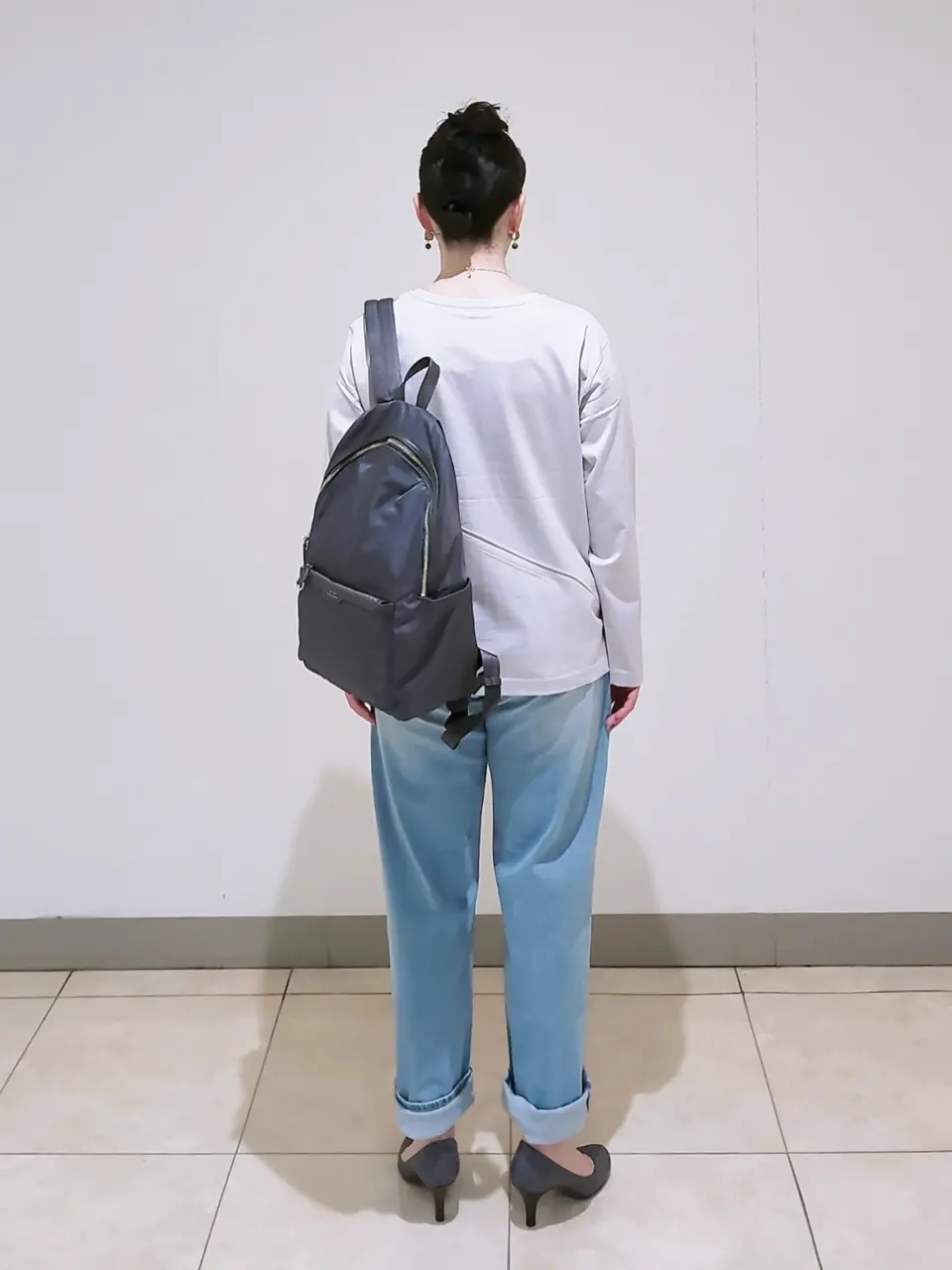 J.PRESS LADIES L スタッフ コーディネート画像