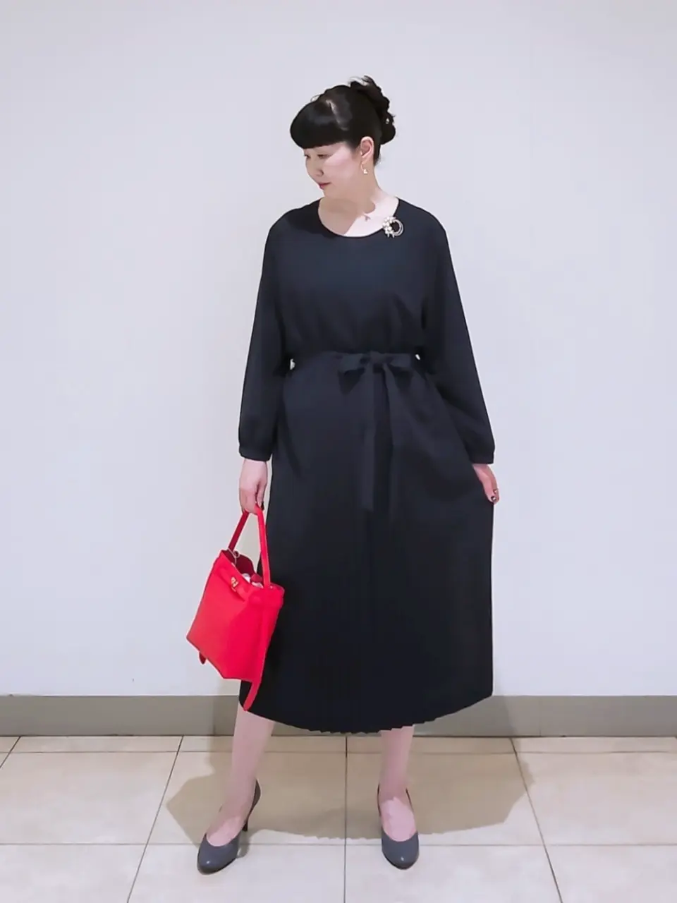 J.PRESS LADIES L スタッフ コーディネート画像