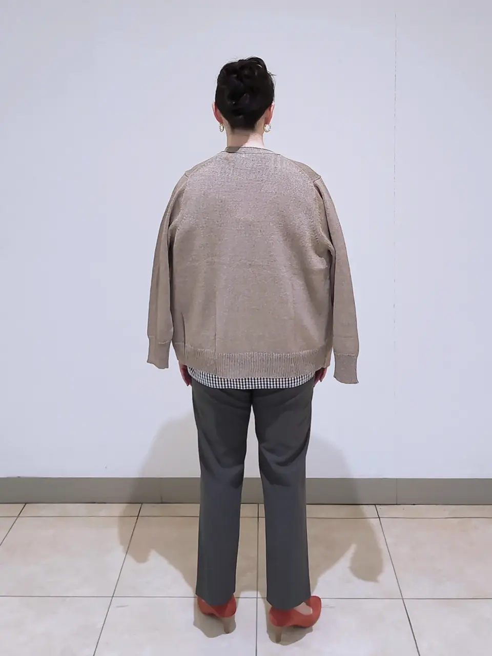 J.PRESS LADIES L スタッフ コーディネート画像